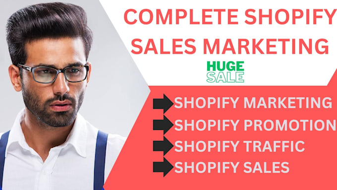 Gig Preview - Boost shopify sales with complete shopify marketing sales funnel facebook ads