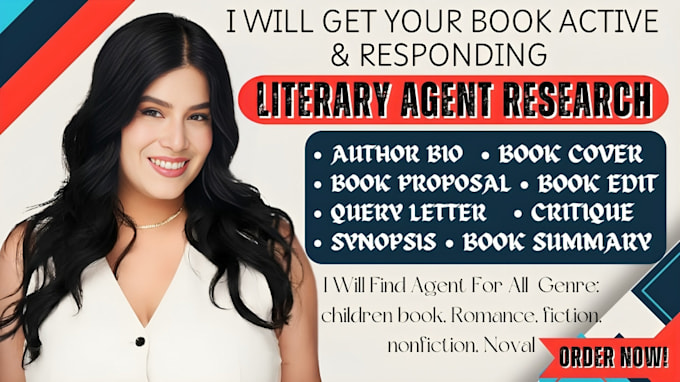 Bestseller - get top active literary agent for your screenplay,  movie script kids book query