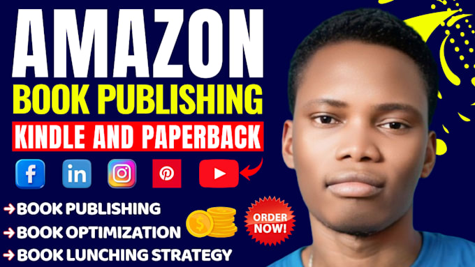 Gig Preview - Do amazon kdp book publishing, kindle ebook lulu or ingramspark ebook publishing