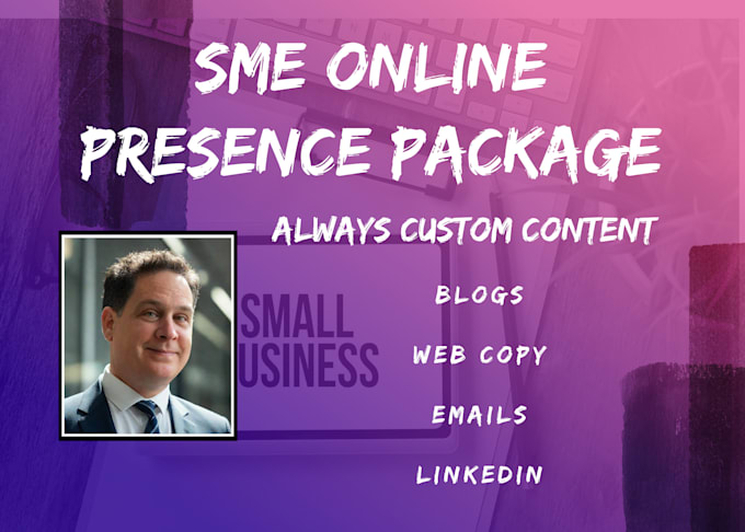 Gig Preview - Create a complete online presence package for your small business