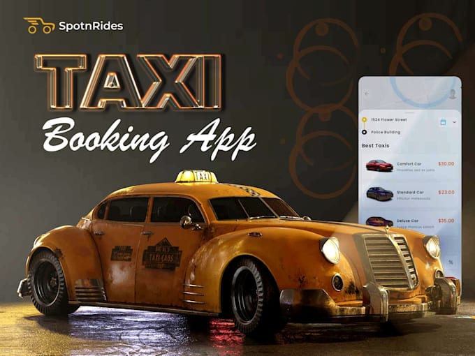 Bestseller - develop taxi booking app ola uber lyft clone android ios parcel delivery