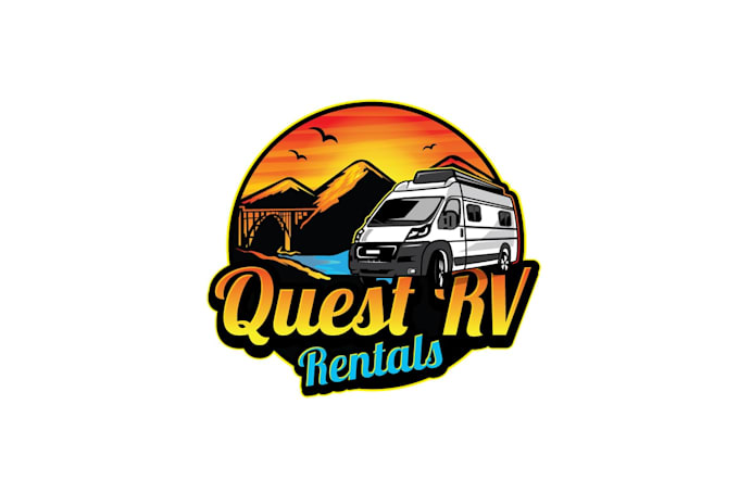 Gig Preview - Create wonderful and excellent rv park logo design