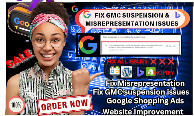 Bestseller - fix google merchant center suspension and misrepresentation issues, shopping ads