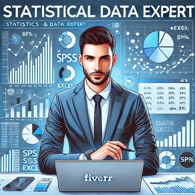 Gig Preview - Do statistical data analysis, data entry and data visualization