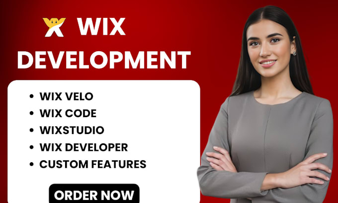 Gig Preview - Wix development wix velo custom features wix redesign wixstudio website code wix