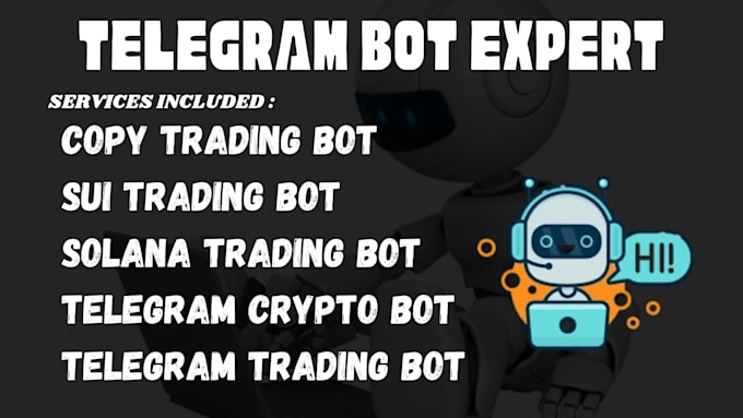 Gig Preview - Sui trading bot, telegram trading bot, copy trade bot, copy trading bot