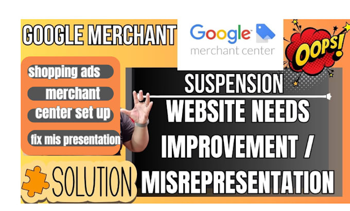 Bestseller - fix google ads account suspension unsuspend merchant center