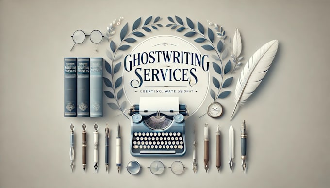 Gig Preview - Ghostwrite fiction ebook writer fiction, nonfiction ebook ghost writer, rewrite