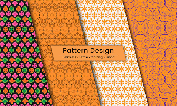 Gig Preview - Do unique seamless,repeat pattern, fabric design