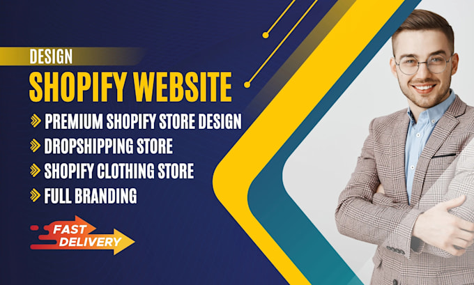 Gig Preview - Do shopify store design, dropshipping store, one product store, shopify website