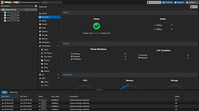 Gig Preview - Install and configure proxmox onprem and cloud server