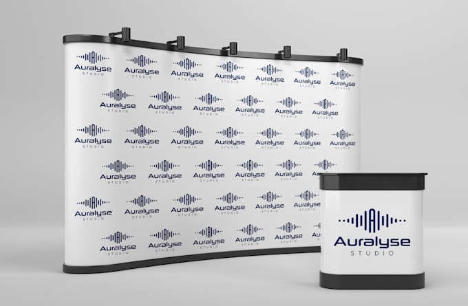 Gig Preview - Design backdrop step and repeat trade show banner exhibition stand signboard