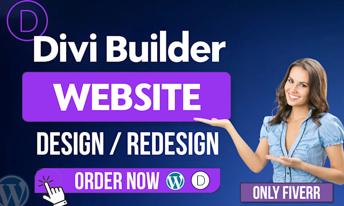 Bestseller - redesign outdated wordpress website using divi builder