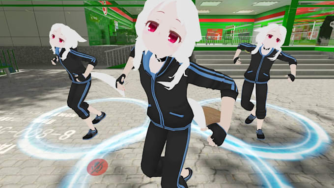 Gig Preview - Do vrchat avatar for you,vrc model outfit for 3d model, furry avatar, vroid