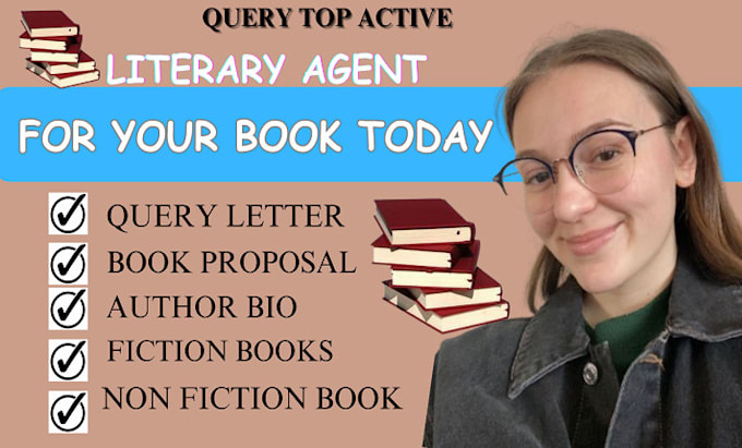 Gig Preview - Write book proposal for fiction, nonfiction and submit to 100 literary agents