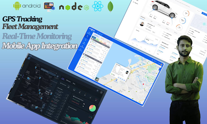 Gig Preview - Develop fleet management, realtime tracking, geofences, alerts website and app