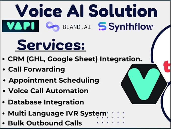 Gig Preview - Do ai powered CRM taxi booking systems, multi agent IVR, sme calling platforms