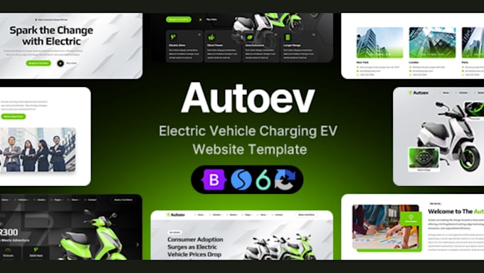 Gig Preview - Develop evehicle website, ev charger finder, evehicle charging station website