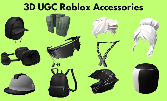 Gig Preview - Design amazing  roblox ugc accessories, and roblox items