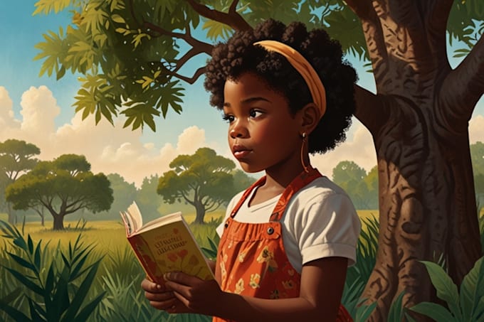 Gig Preview - Craft stunning african american childrens book illustrations