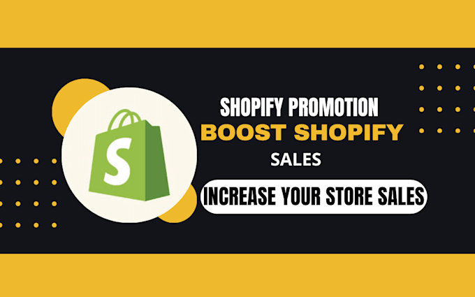 Gig Preview - Do shopify store promotion shopify marketing dropshipping marketing shopify SEO