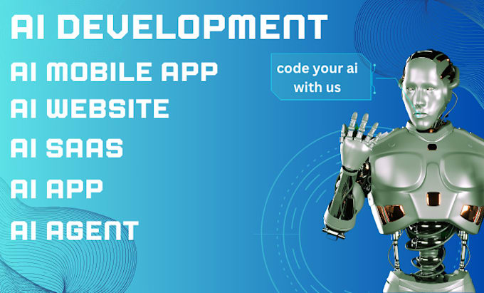 Bestseller - develop ai chatgpt mobile app or webisite ai saas app ai chatbot ai software