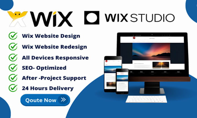 Gig Preview - Fix wix website bugs or layout problems troubleshoot or just edit your site