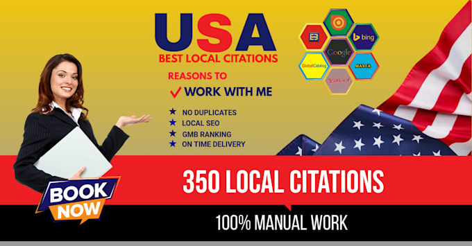 Gig Preview - Boost your business with USA local citations for top rankings