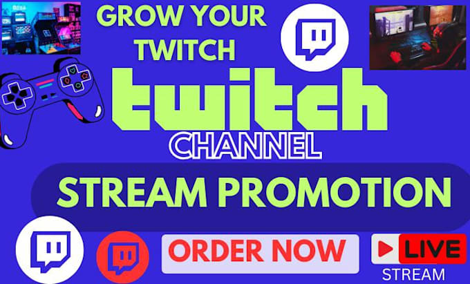 Gig Preview - Embed your twitch live stream and boost more live viewers