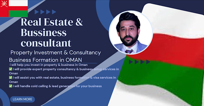 Gig Preview - Help you start a business and invest in property in oman