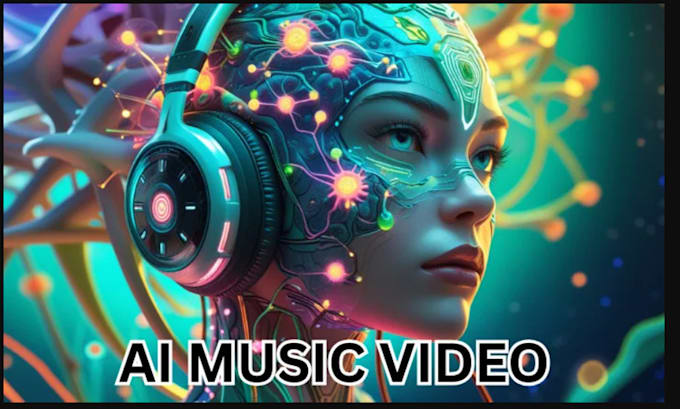 Gig Preview - Create a cinematic next gen ai generated music video HD