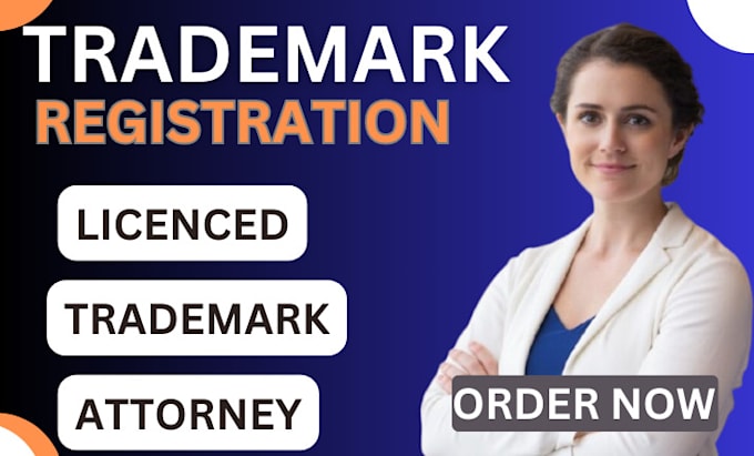 Gig Preview - Trademark registration US trademark attorney patent amazon brand registry uspto