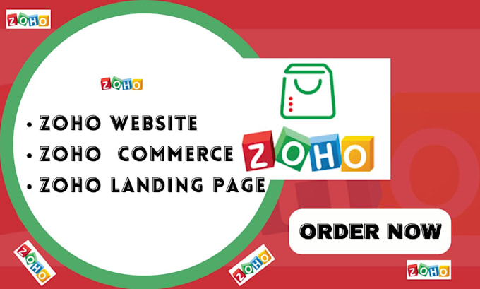 Gig Preview - Do zoho commerce zoho website design zoho landing page zoho zoho crm backstage