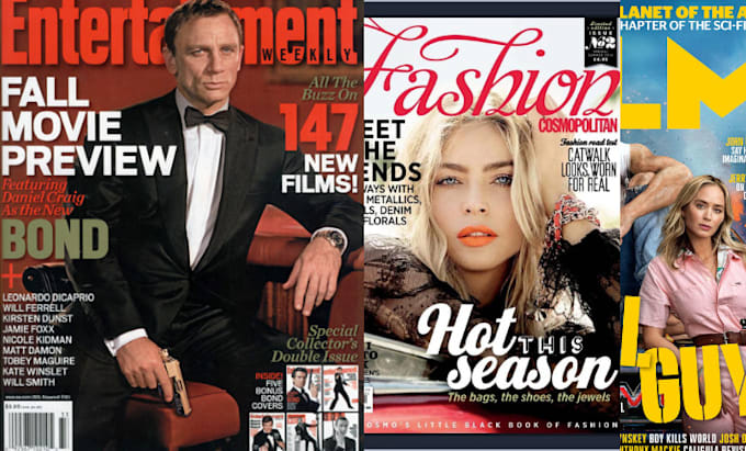 Gig Preview - Publish your article on USA  fashion, film and entertainment magazine