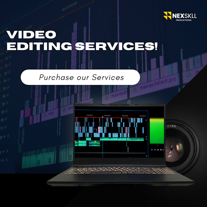 Gig Preview - Professional video editing fast delivery