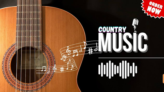 Gig Preview - Be your male country music producer and vocalist for rock folk songwriter