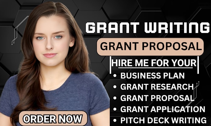 Gig Preview - Do grant writing, grant research, grant proposal and grant application