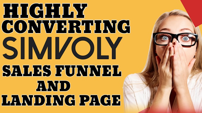 Gig Preview - Help you build professional simvoly websites and funnels,landing page