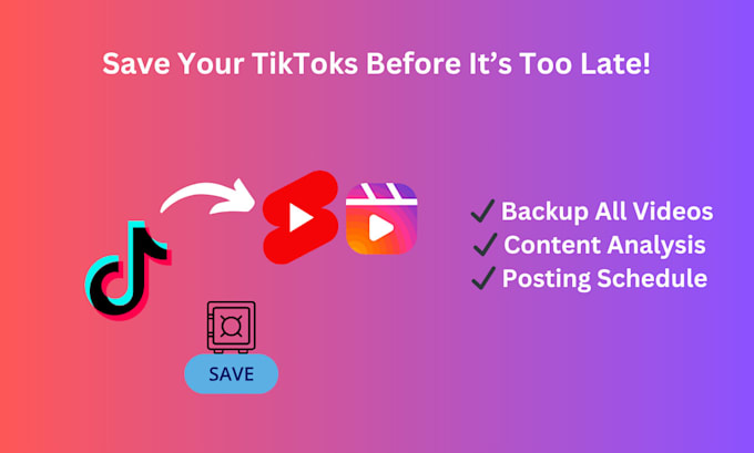 Bestseller - create a backup and posting strategy for growth on new platforms after tiktok