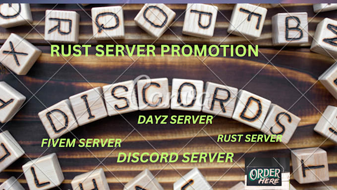 Gig Preview - Set up game servers dayz fivem promote discord servers and perform mass dms