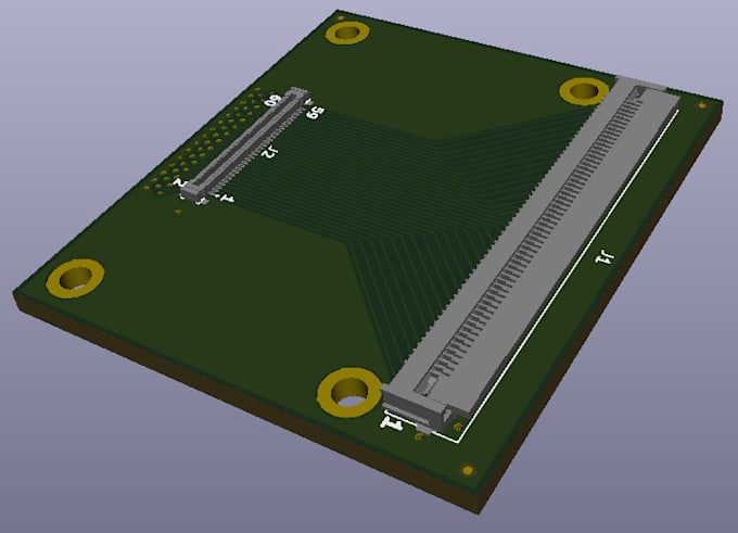 Gig Preview - Do custom pcb layout and schematic design using kicad, altium, eagle or easyeda