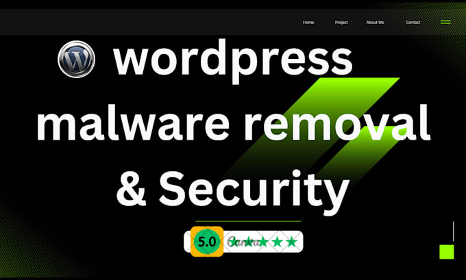 Gig Preview - Do wordpress malware removal website security and fix hacked website