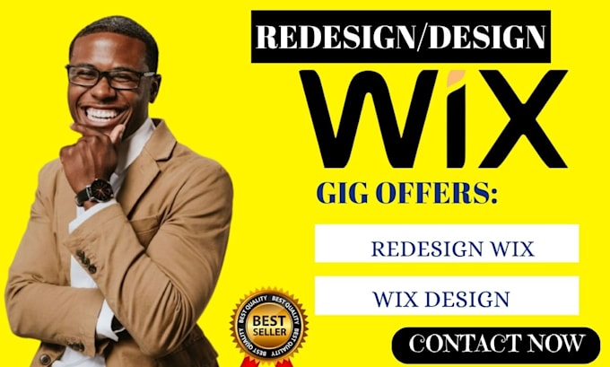 Gig Preview - Redesign wix website , design wix website