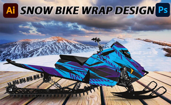 Gig Preview - Do professional atv wrap design,bike wrap design, snow bike wrap