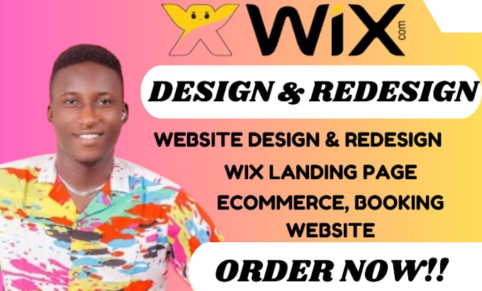 Gig Preview - Wix website design wix website redesign wix optimization wix seo wix expert