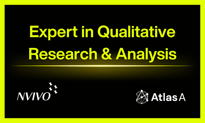 Gig Preview - Conduct expert qualitative research and data analysis