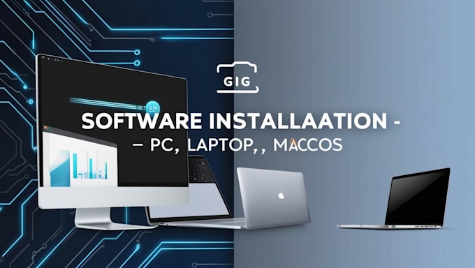 Gig Preview - Install any software on your PC laptop or macos