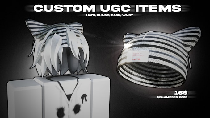 Bestseller - make you a custom roblox ugc item