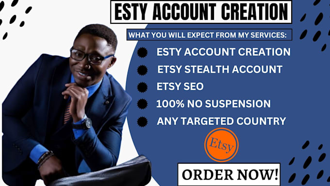 Gig Preview - Create unsuspended etsy store, fully optimized etsy store, etsy store creation