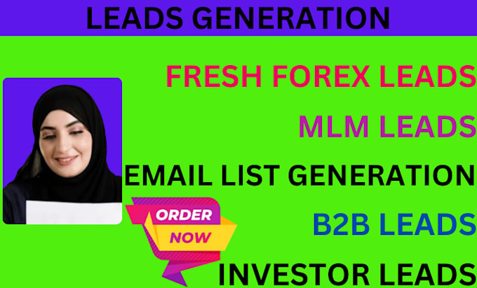 Gig Preview - Deliver hot forex and crypto leads, investor leads, canada leads, stock leads